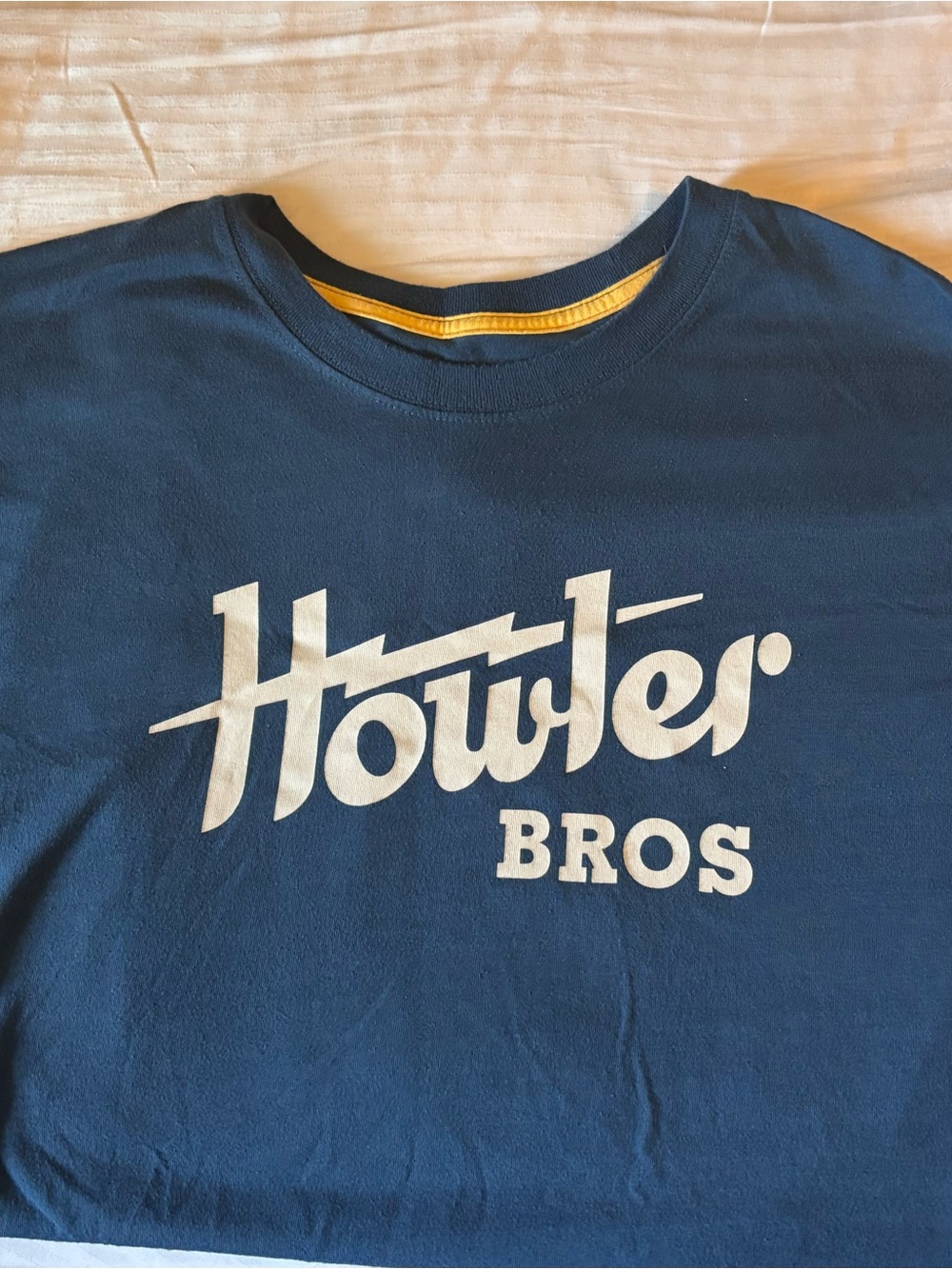 Howler Brothers Kids Navy Blue Tee with White Logo